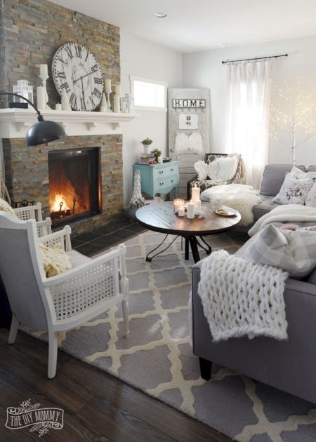 Classy Hygge Living Room Decor Image