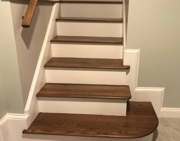 Classy Interior Stairs Flooring Pic