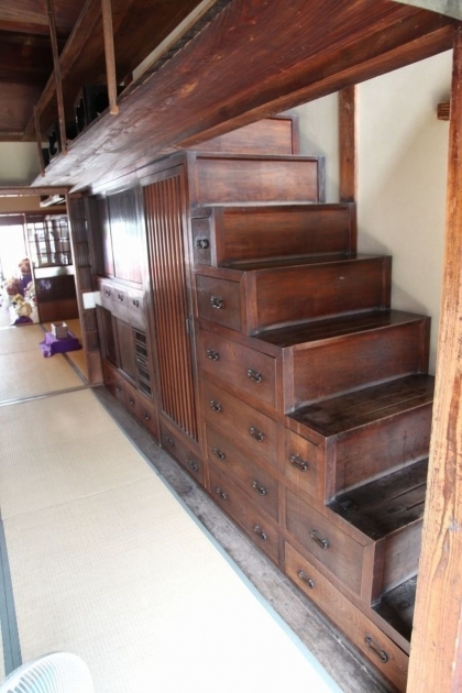 Classy Japanese Stairs Furniture Image