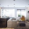 Kitchen Island Behind Sofa