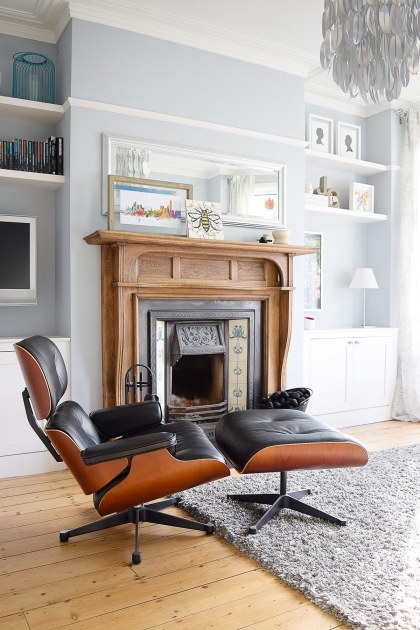 Classy Modern Edwardian Living Room Pic