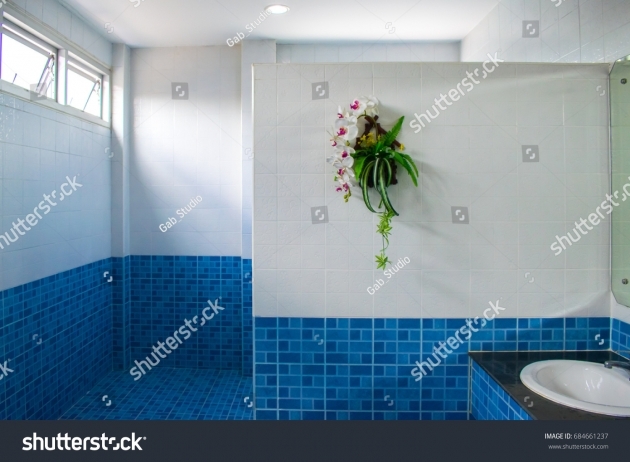 Classy Plastic Bathroom Interior Image