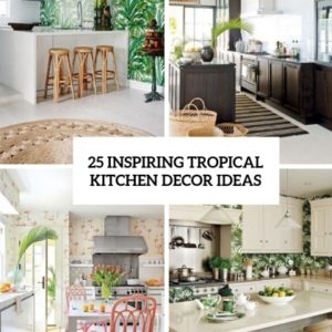 Tropical Decor Kitchen