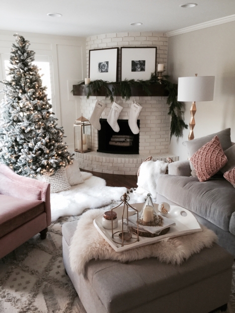 Fantastic Christmas Decor Living Room Pinterest Photo