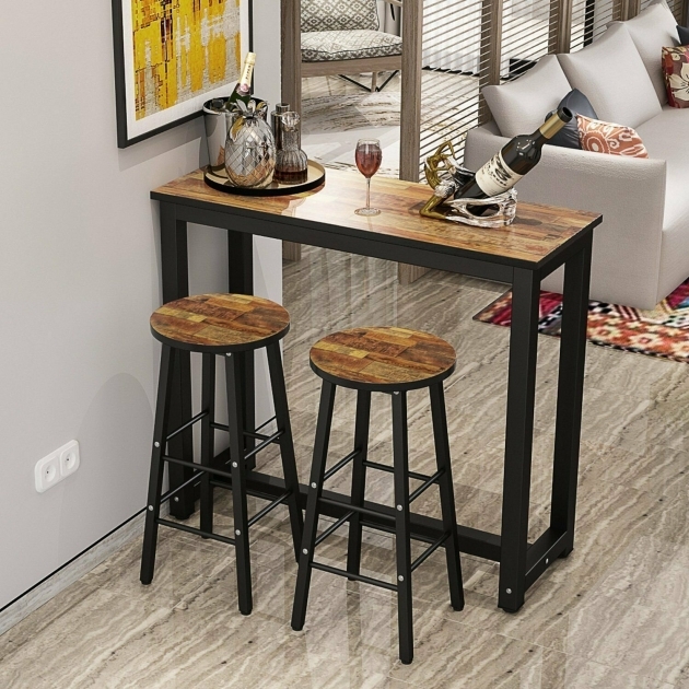 Fantastic Kitchen Bar Table And Stools Image