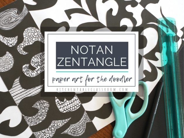 Fantastic Kitchen Table Zentangle Photo
