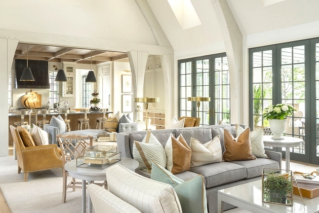 Fantastic Living Room Design Open Floor Plan Pic