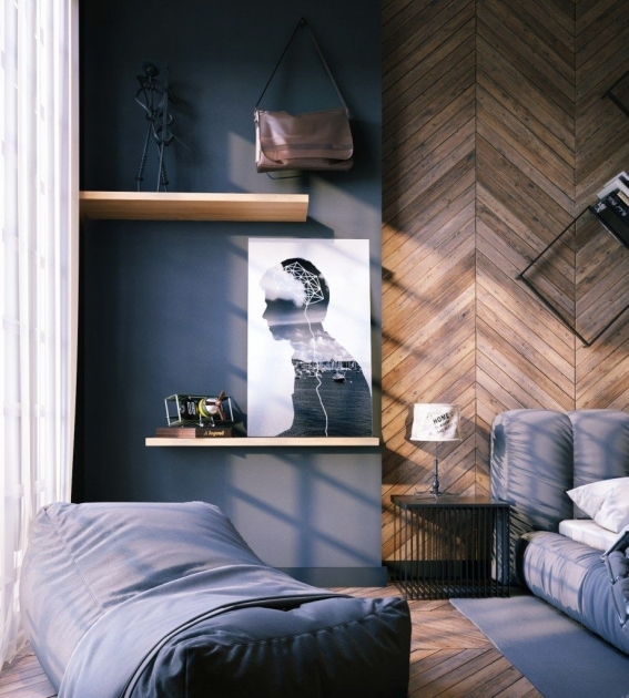 Fantastic Modern Young Man Bedroom Photo