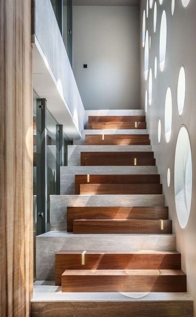 Fantastic Stairs Design Wooden Pic