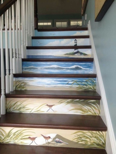 Fantastic Stairs Painting Ideas Image