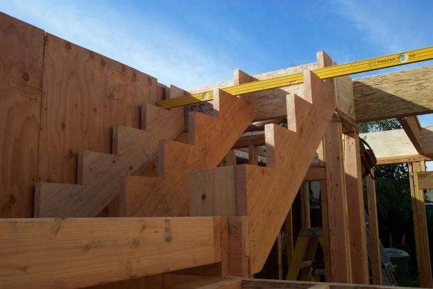 Fantastic Stairs Wood Building Photo