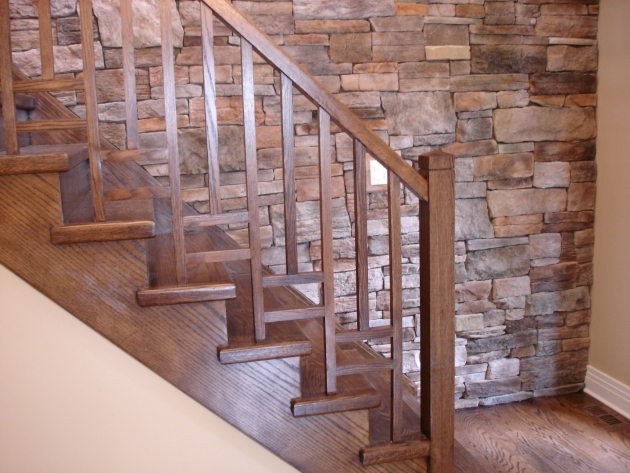 Fantastic Timber Stairs Decor Image