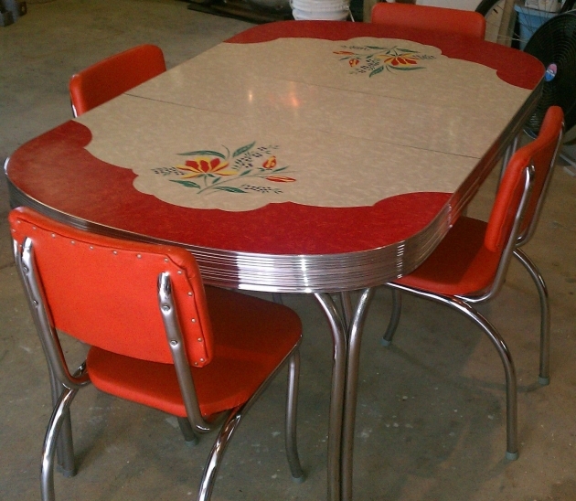 Fantastic Vintage Formica Kitchen Table Picture