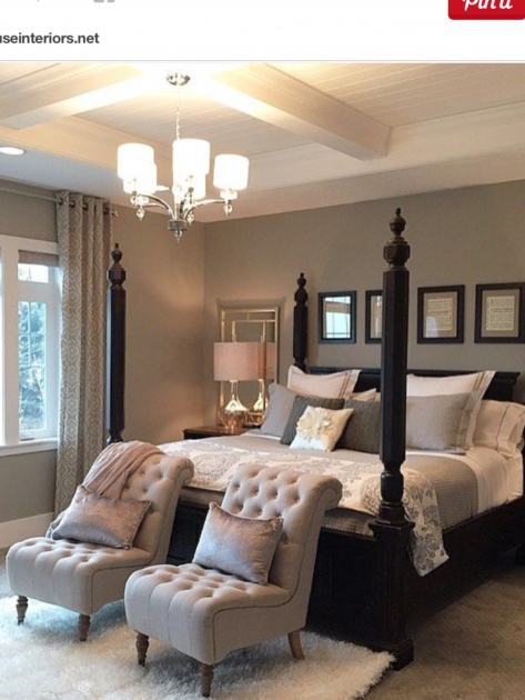 Fascinating Bedroom Decor Dark Furniture Photo