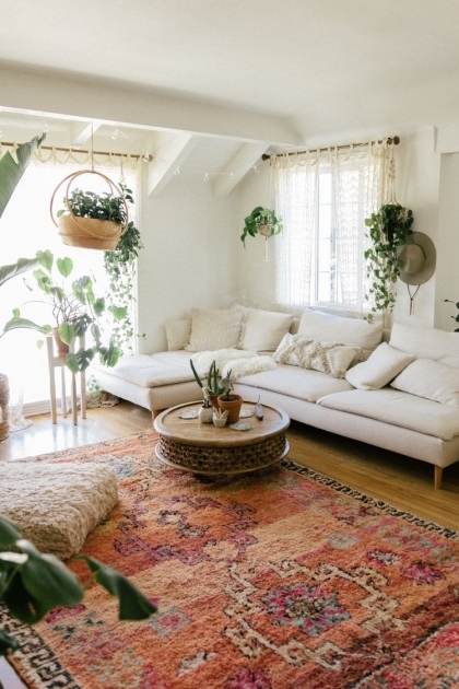 Fascinating Boho Living Room Decor Image