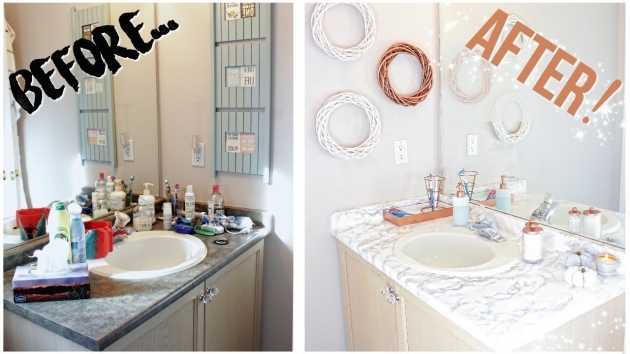 Fascinating Gold Decor Bathroom Picture