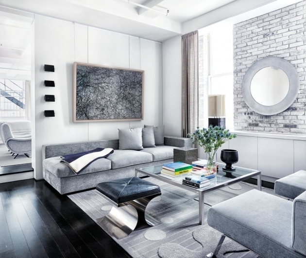 Fascinating Gray And White Living Room Ideas Picture