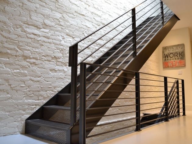 Fascinating Interior Metal Stairs Cost Pic