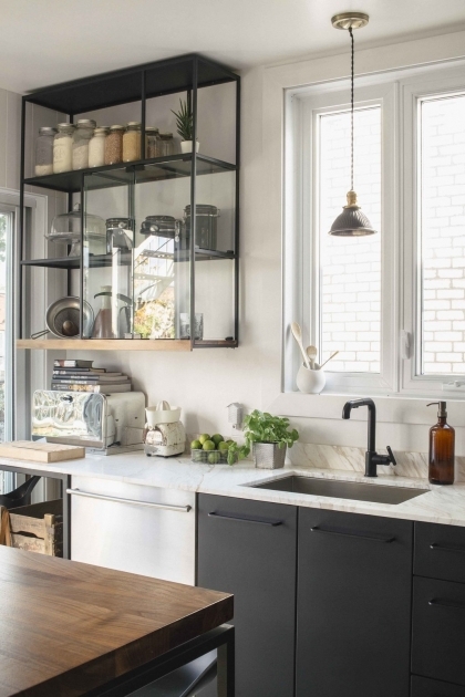 Fascinating Kitchen Open Shelving Ikea Photo