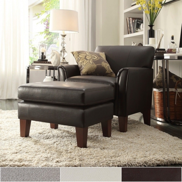 Fascinating Living Room Chairs With Ottoman Photo