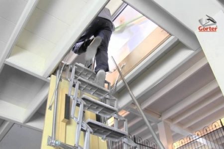 Scissor Stairs Roof Hatch