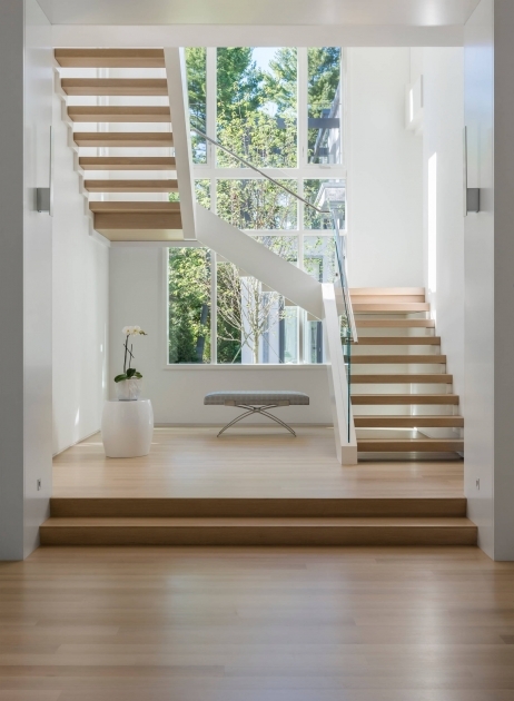 Fascinating U Shaped Stairs Design Image