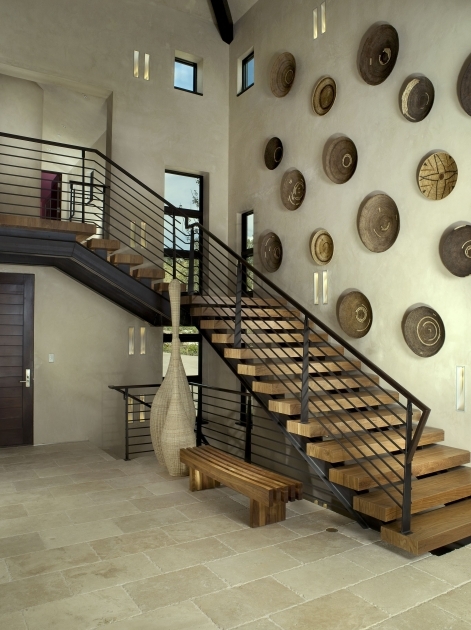 Fascinating Wall Decor Stairs Picture