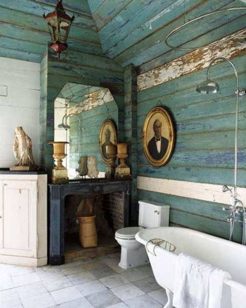 Good Bathroom Antique Decor Pic