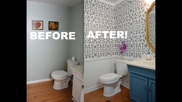 Good Bathroom Chair Rail Paint Ideas Image