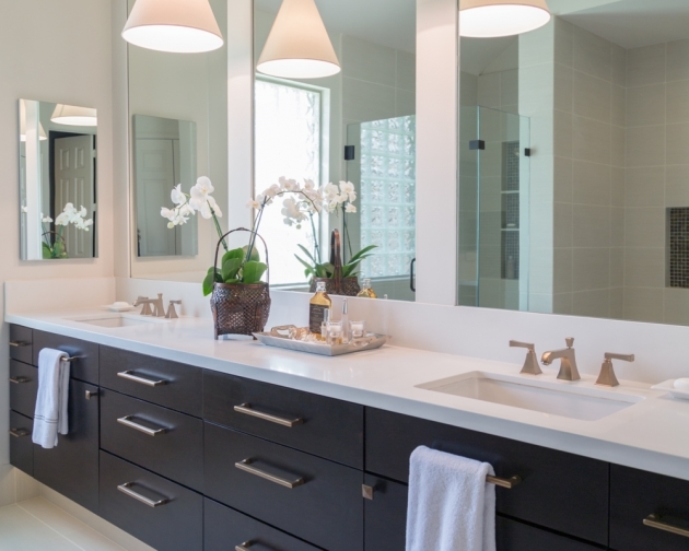 Good Bathroom Countertop Interior Design Picture