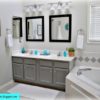 Bathroom Decor Gray And Teal