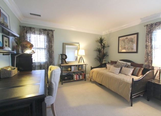 Good Bedroom Office Combo Furniture Image