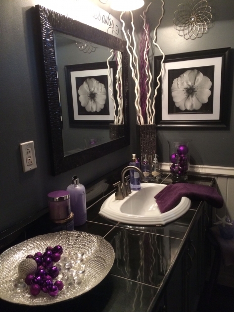 Good Decor For Gray Bathroom Pic