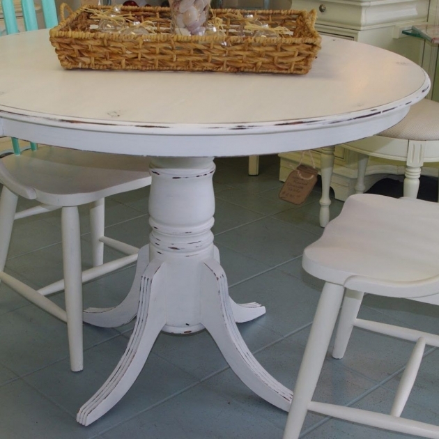 Good Distressed Kitchen Table Pic