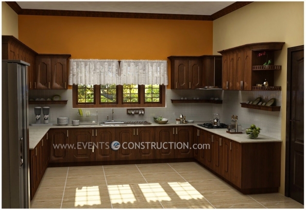 Good Kerala Kitchen Interior Pic
