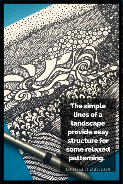 Good Kitchen Table Zentangle Pic