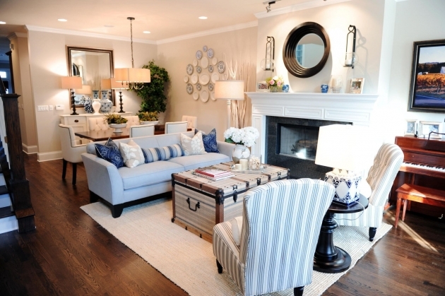 Good Living And Dining Room Interior Design Image
