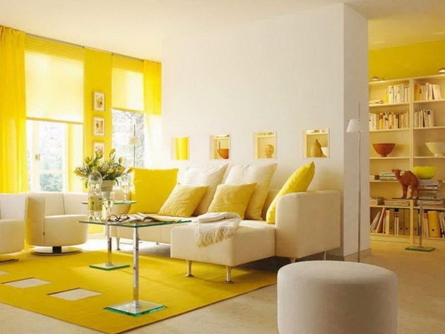 Good Living Room Yellow Image