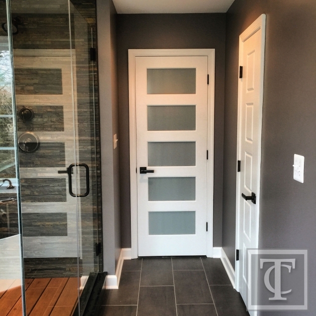Gorgeous Bathroom Entry Door Ideas Image