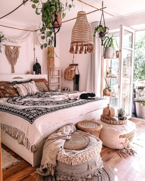 Gorgeous Bedroom Decor Boho Photo