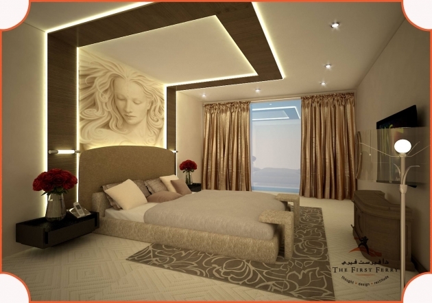 Gorgeous Bedroom Pop Design 2019 Image