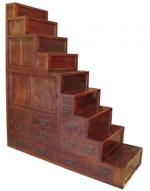 Gorgeous Japanese Stairs Furniture Image