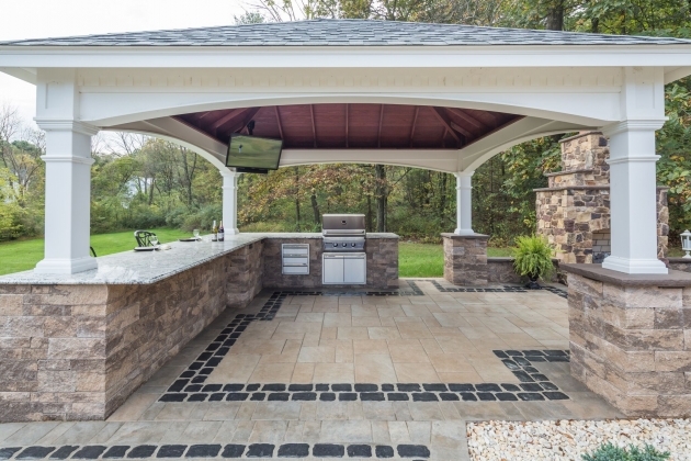 Gorgeous Kitchen Design Outdoor Pic