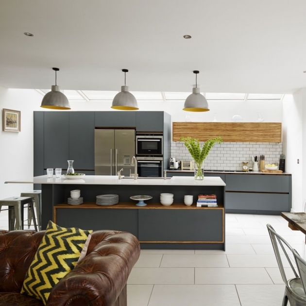 Gorgeous Kitchen Open Plan Design Image