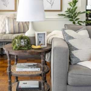 Living Room Design End Tables