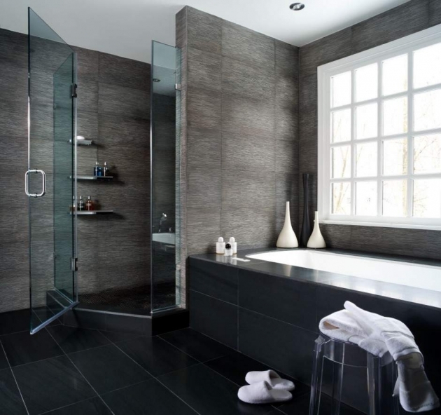 Gorgeous Modern Small Bathroom Interior Photo