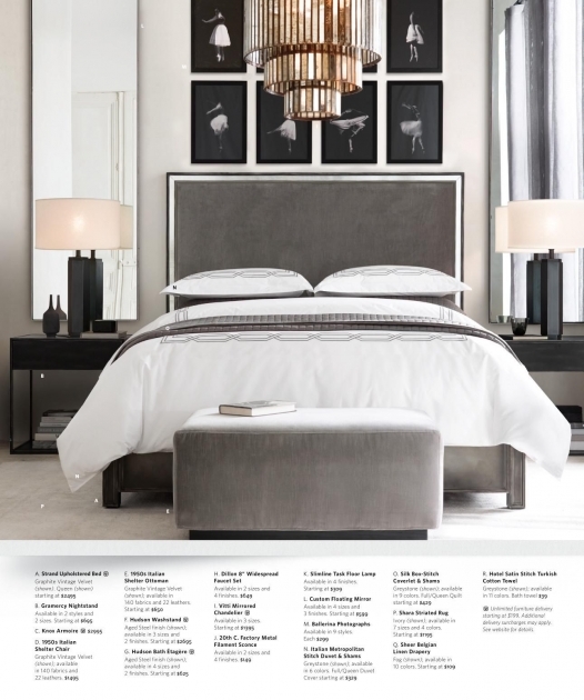 Gorgeous Restoration Hardware Bedroom Furniture Pic