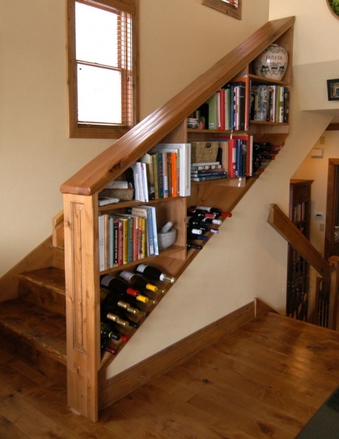 Gorgeous Shelves Stairs Modern Image