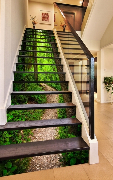 Gorgeous Stairs Mural Design Image