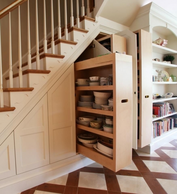 Gorgeous Under Stairs Kitchen Cupboard Ideas Photo